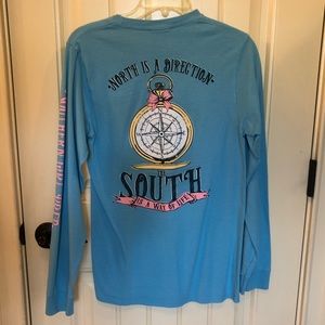 Southern Girl Prep long sleeve tee